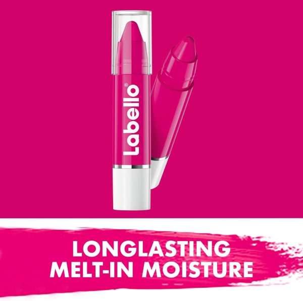 Balsam de buze Labello Crayon Hot Pink 02
