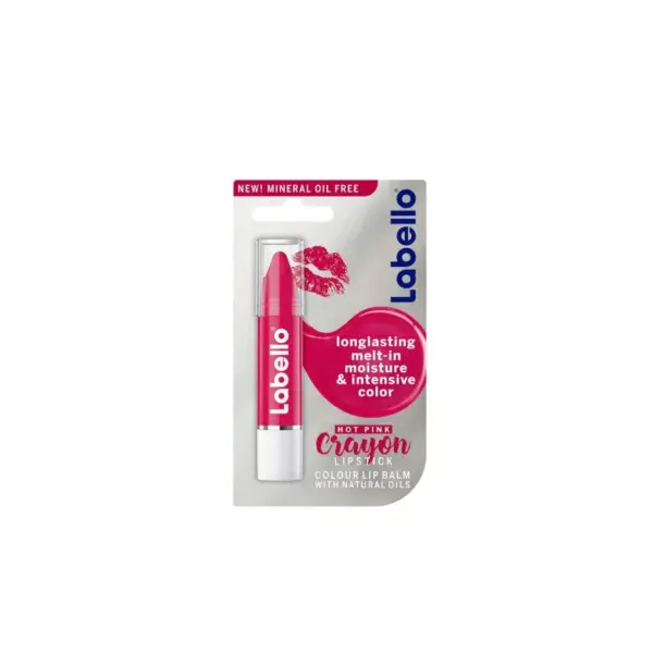 Balsam de buze Labello Crayon Hot Pink 02
