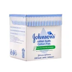 Betisoare Igienice Johnson's Baby din bumbac 200buc