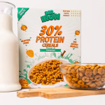 Cereale cu Scortisoara Mr. Iron cu 30% Proteina, Vegane, Fara Gluten, Fara Zahar, Low carb 250gr