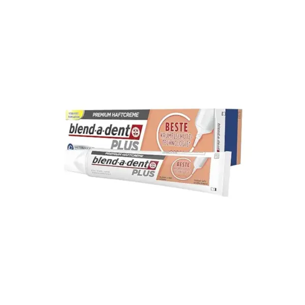 Crema adeziva Blend a dent Plus pentru fixarea protezelor dentare