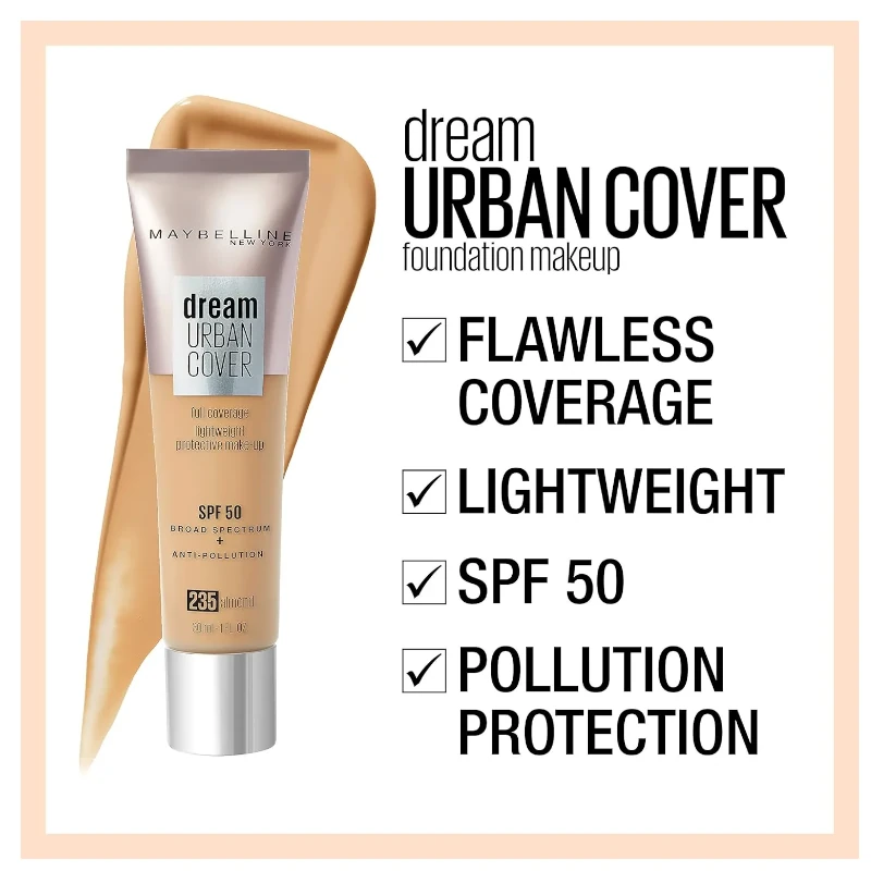 Fond de ten Maybelline Urban Cover Buff Beige 130 SPF 50