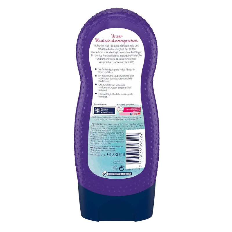 Gel de Dus si Sampon Bübchen 3in1 Mica Sirena 230ml