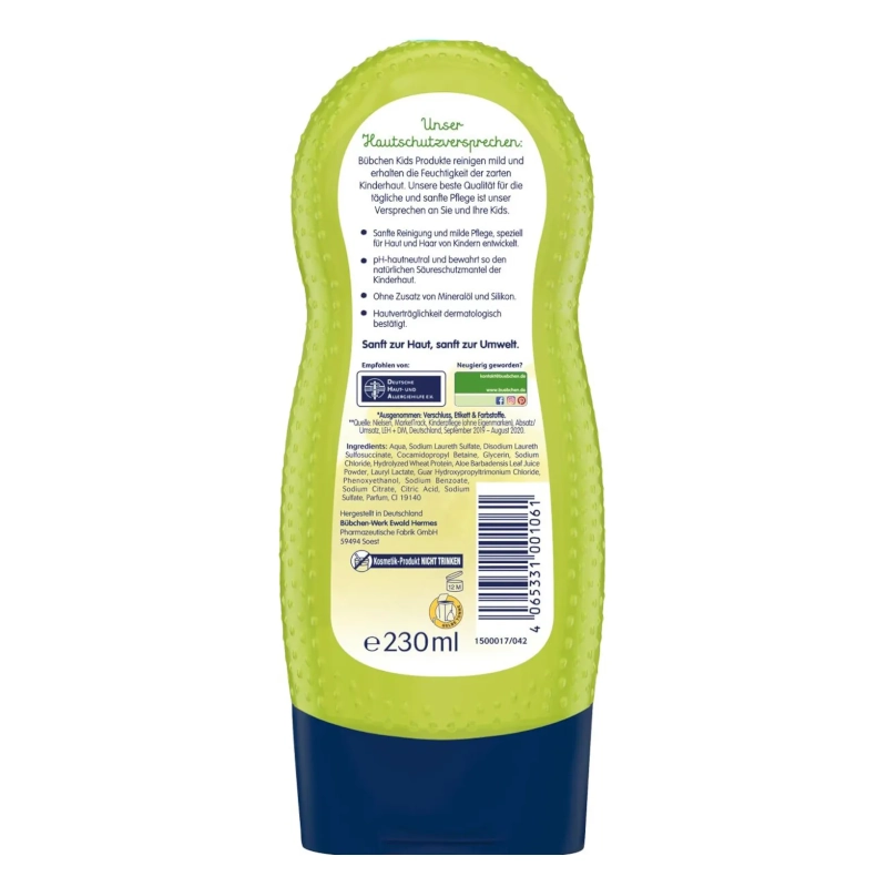 Gel de Dus si Sampon Bübchen Jungle Gang 230ml