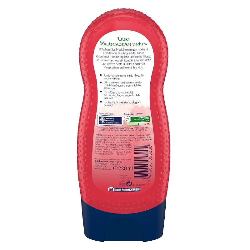 Gel de Dus si Sampon Bübchen Zmeura Raspberry 230ml