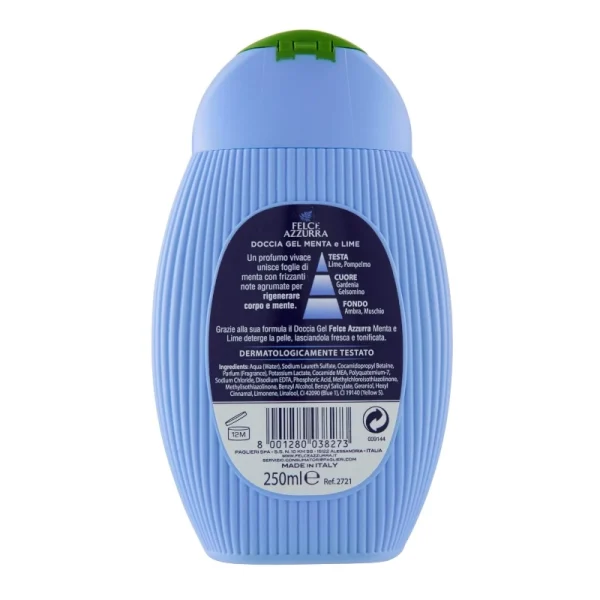 Gel de dus Felce Azzurra Menta si Lime 250ml