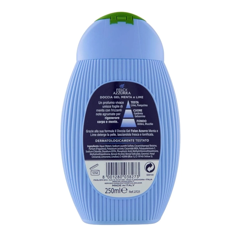 Gel de dus Felce Azzurra Menta si Lime 250ml