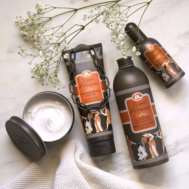 Gel de dus Tesori D`Oriente Floare de Lotus si Shea 250 ml