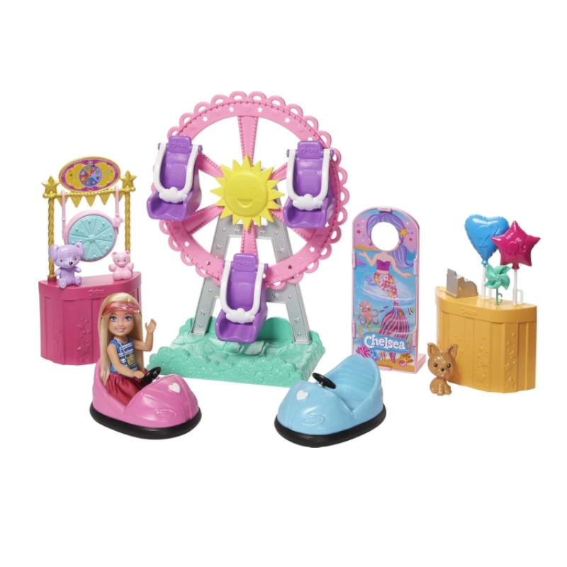 Parcul de distractii Barbie Papusa Chelsea par blond 3 ani+