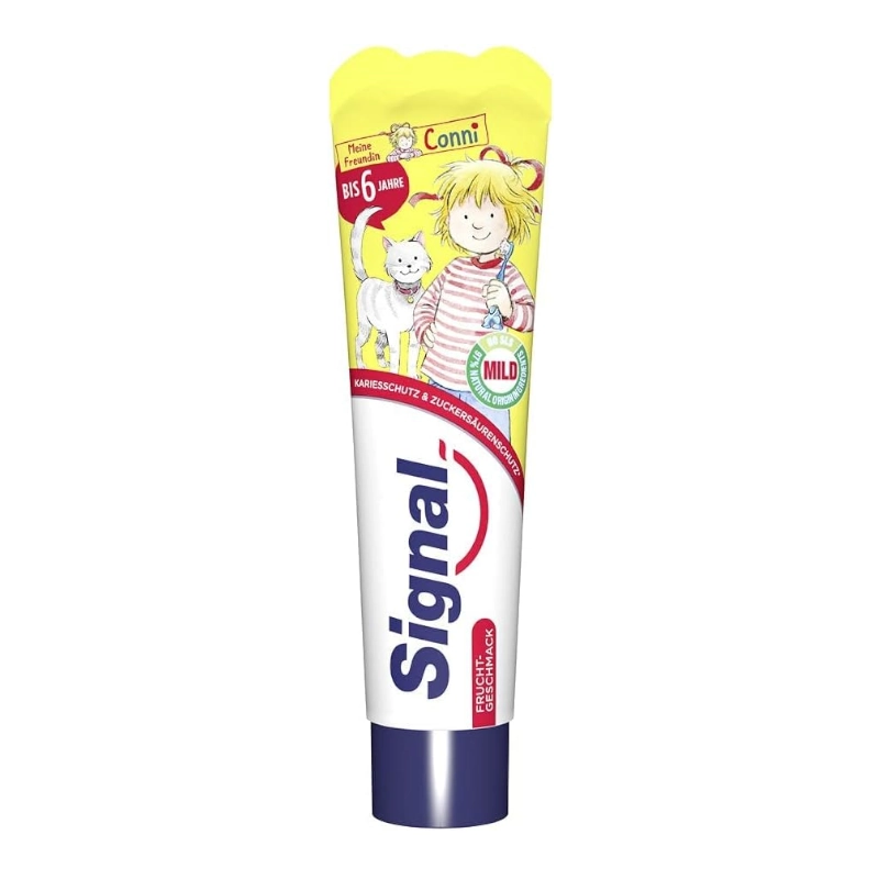 Pasta de dinti Signal Kids pana la 6 ani cu Aroma de Fructe 50 ml
