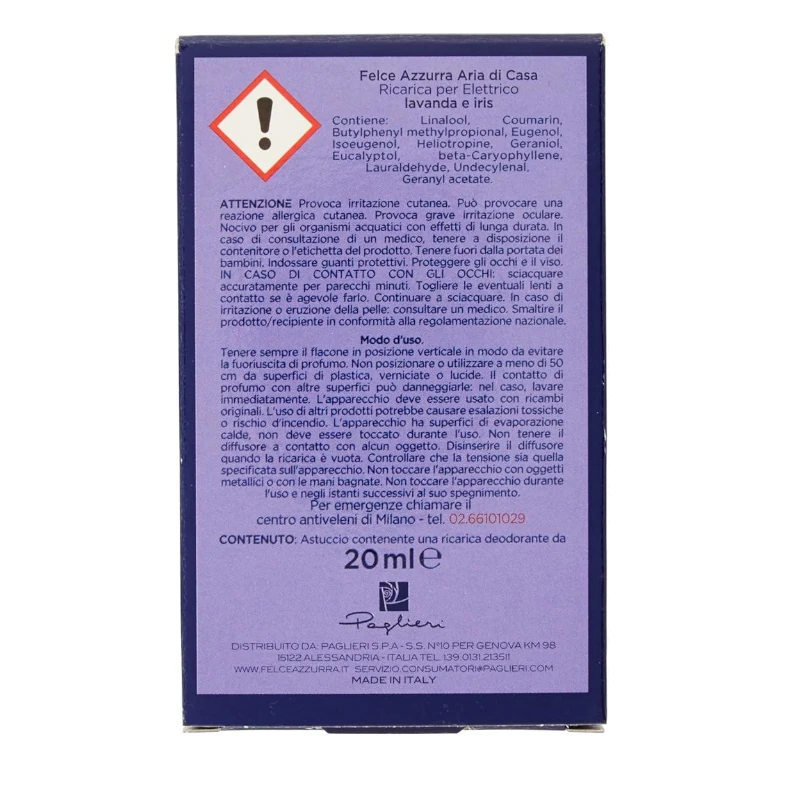 Rezerva Odorizant Electric Felce Azzura cu Lavanda