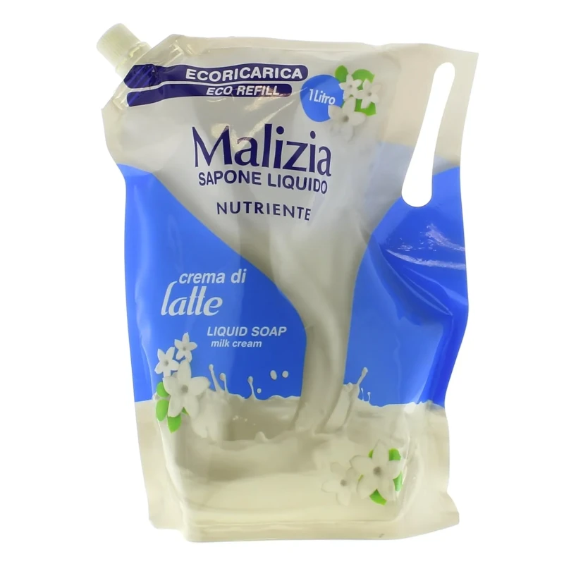 Rezerva Sapun Lichid Malizia Crema di Latte 1L