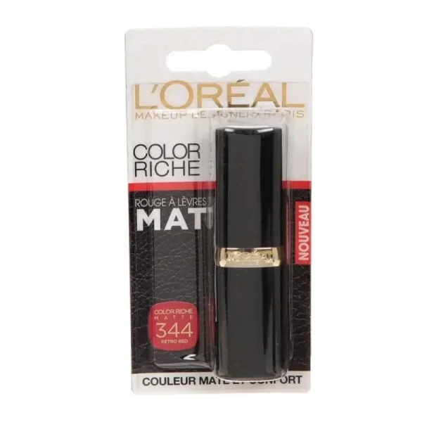 Ruj L`oreal Paris Color Matte Retro Red 344