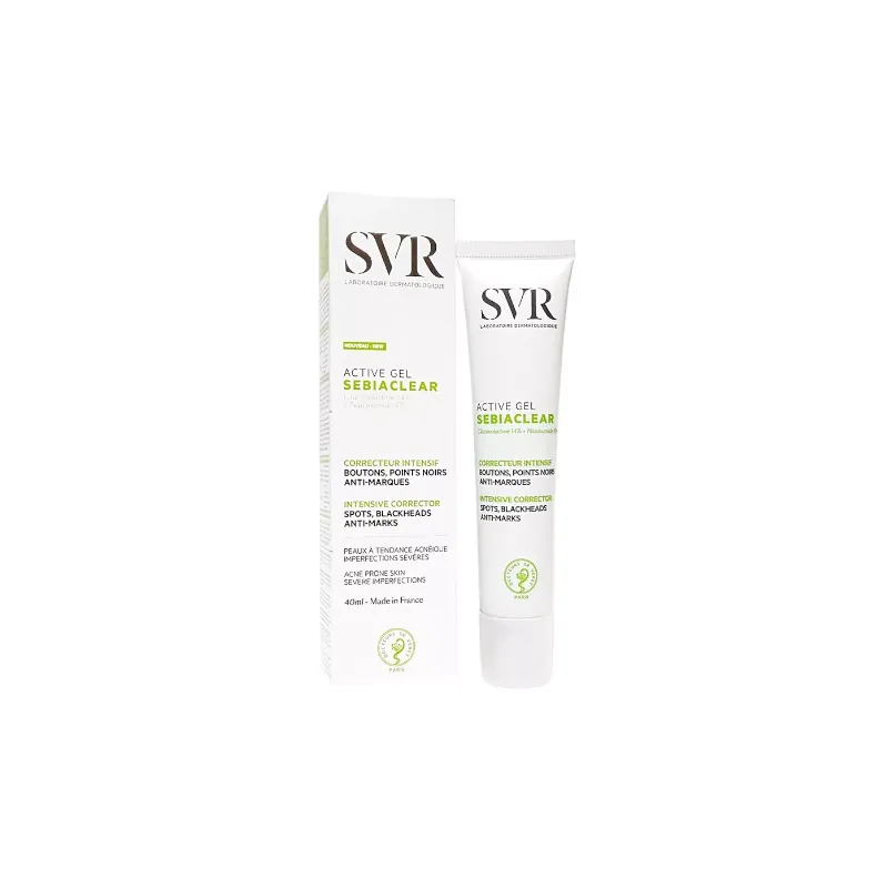 SVR Sebiaclear Active Gel crema gel pentru pielea cu imperfectiuni (40ml)