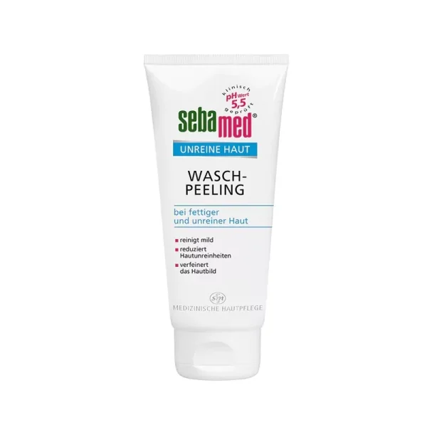 Sebamed Clear Face Wash Peeling pentru ten gras