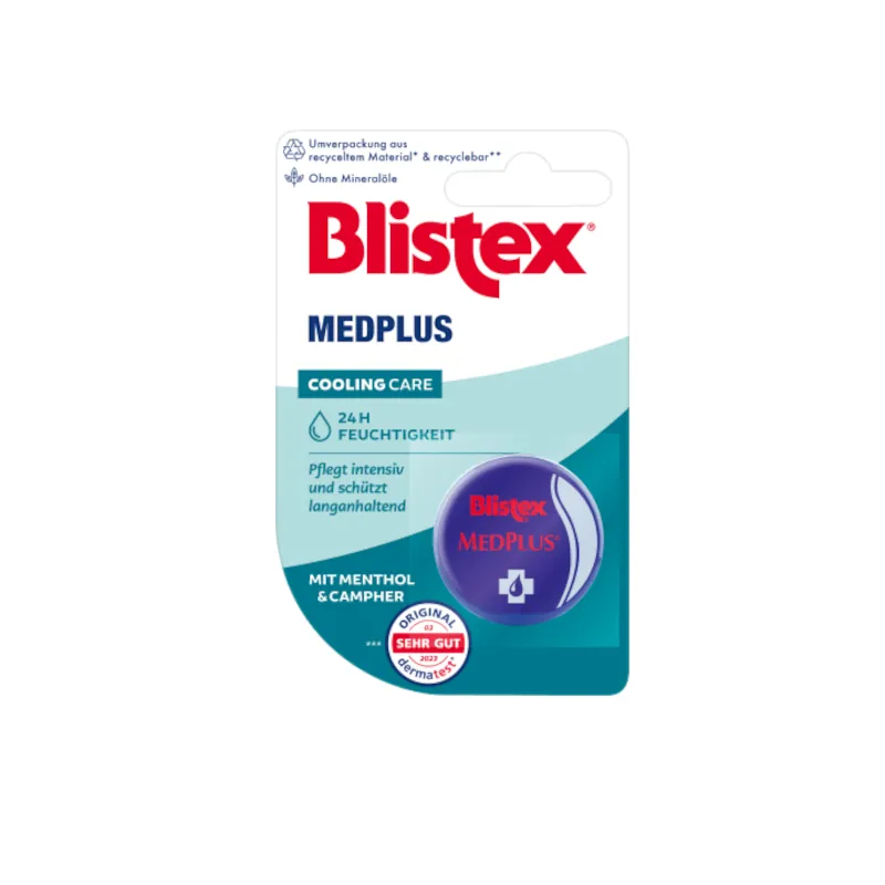 Balsam Blistex MedPlus pentru buze uscate si crapate 7ml