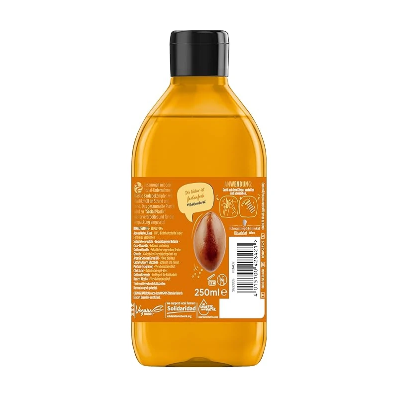 Gel de Dus Nature Box cu Ulei de Argan 250ml