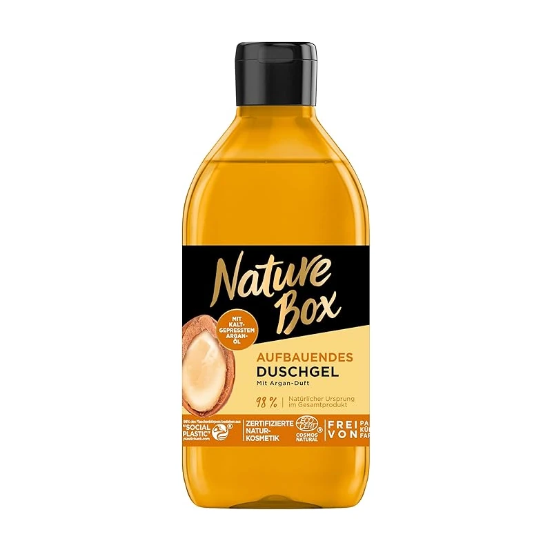 Gel de Dus Nature Box cu Ulei de Argan 250ml