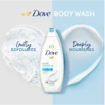 Gel de dus Dove cu Minerale Exfoliante 250ml