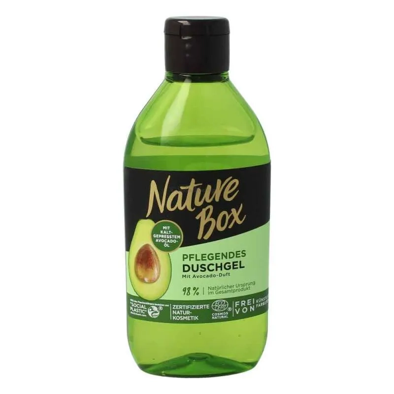 Gel de dus Nature Box cu Ulei de Avocado 250ml