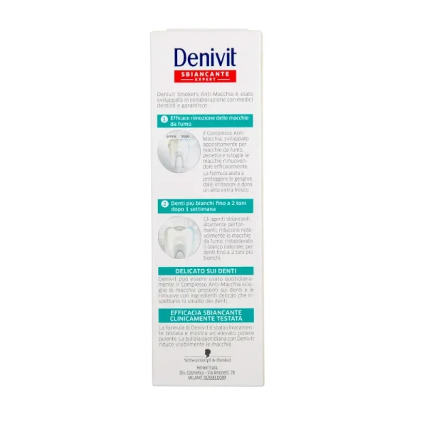 Pasta de dinti Denivit Smokers Anti-Pete 50ml
