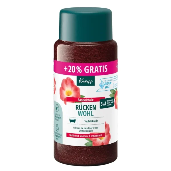 Sare de baie Kneipp Benefica pentru Spate Rücken Wohl 720g