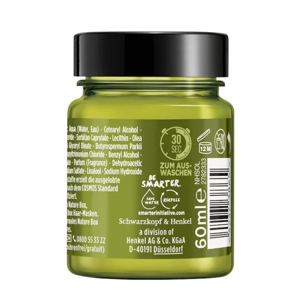 Tratament pentru par Nature Box cu Ulei de Masline 60ml