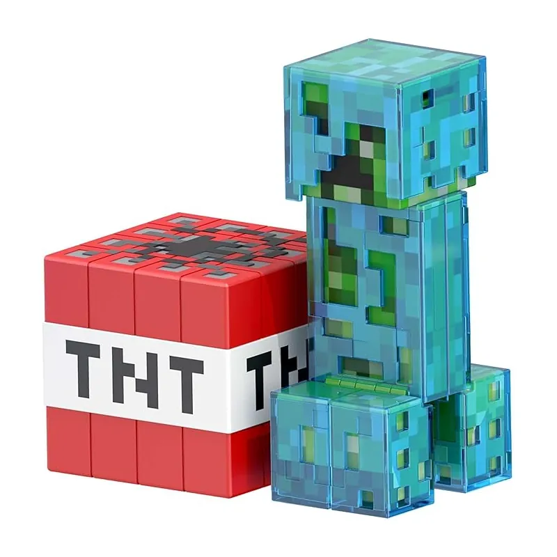 Creeper Minecraft Diamond Level Action Figure 14cm