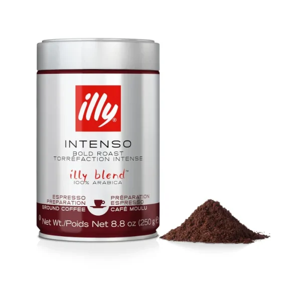 Cafea Macinata Illy Espresso Intenso Bold Roast 250g