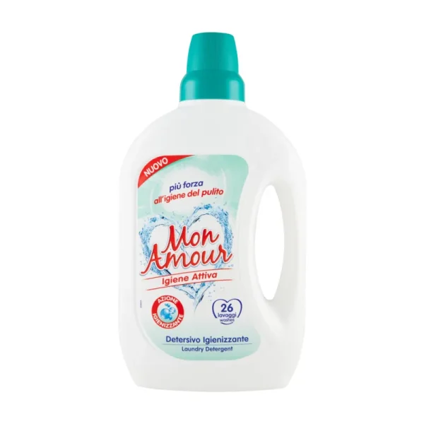 Detergent Lichid Igienizant Mon Amour 1,560L 26 Spalari