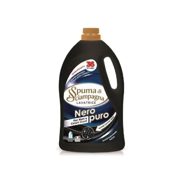 Detergent Spuma di Sciampagna Rufe Negre 36 spalari