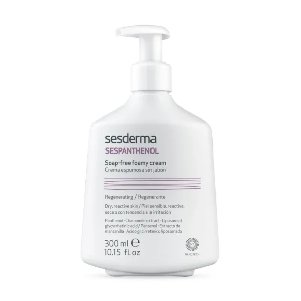 Gel-Spuma de curatare SesDerma Sespanthenol Soap-Free Foamy Cream 300ml