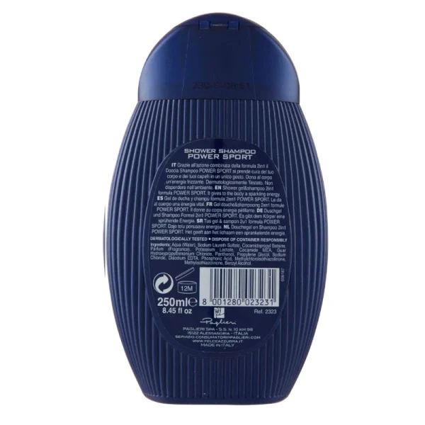 Gel de dus si Sampon Felce Azzurra Uomo Power Sport 250ml