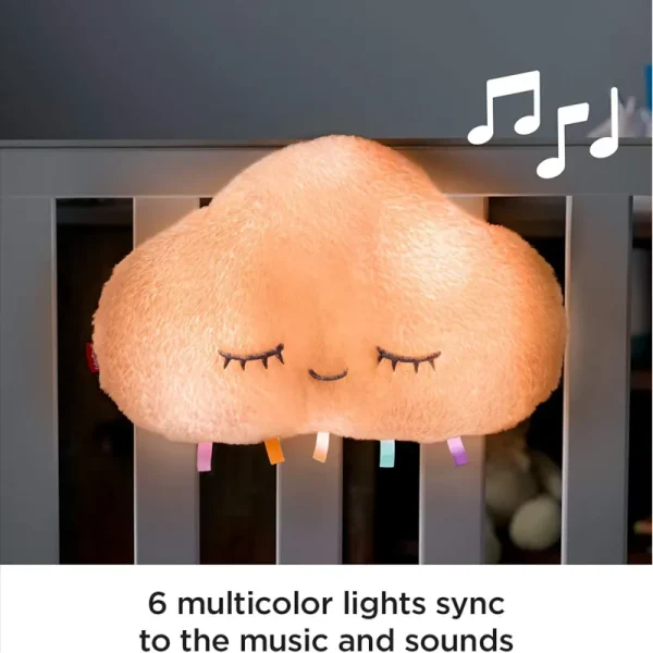 Lampa de Veghe Norisor Fisher Price pentru patut cu lumina si muzica