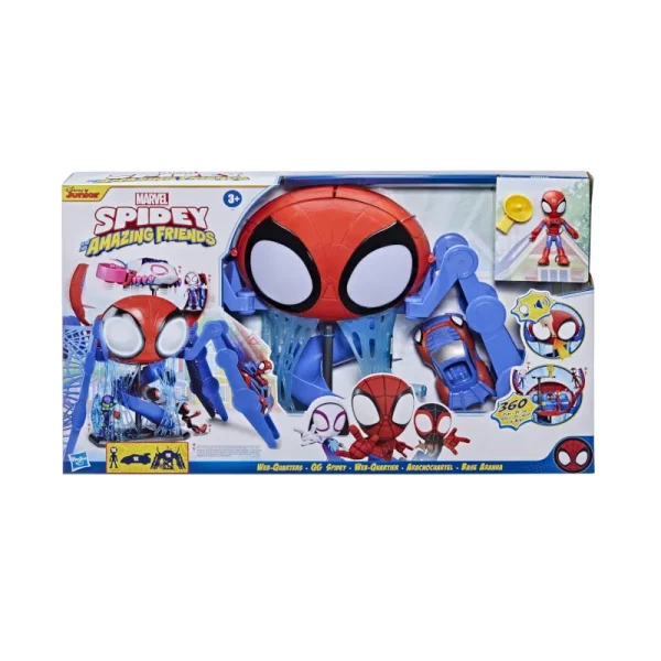 Set Masinuta cu Pista Spidey And His Amazing Friends