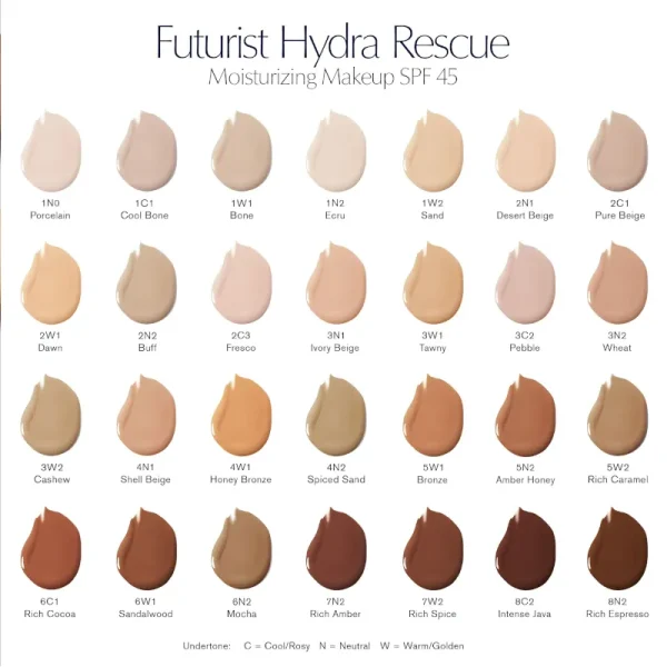 Fond de ten Estée Lauder Futurist Hydra Rescue SPF45 2C3 Fresco 35ml