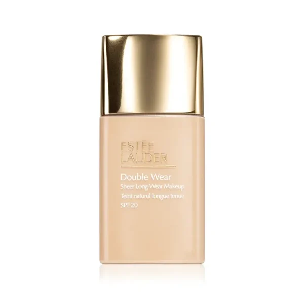 Fond de ten cu acoperire lejera Estée Lauder Double Wear Sheer Long-Wear Makeup SPF20, 1N1 Ivory Nude 30ml