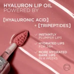 Luciu de buze L`Oréal Paris hidratant Plump Ambition Hyaluron Lip Oil 201 Milky Nu 5ml