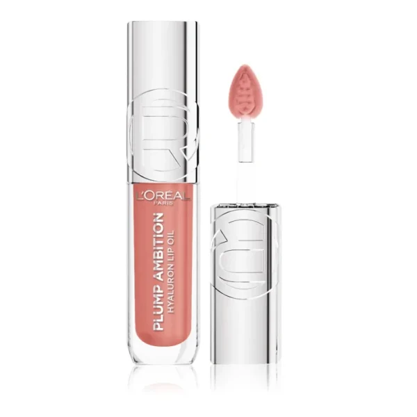 Luciu de buze L`Oréal Paris hidratant Plump Ambition Hyaluron Lip Oil 601 Worth It 5ml