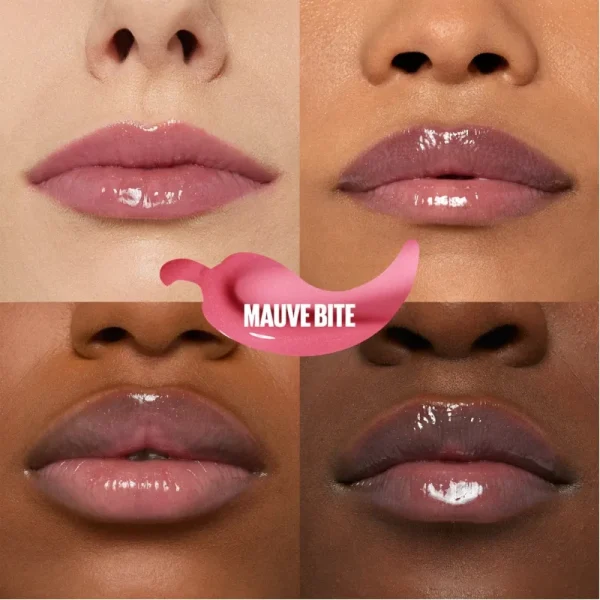 Luciu de buze cu efect de marire Maybelline New York Lifter Plump 002 Mauv e Bite 5,4ml