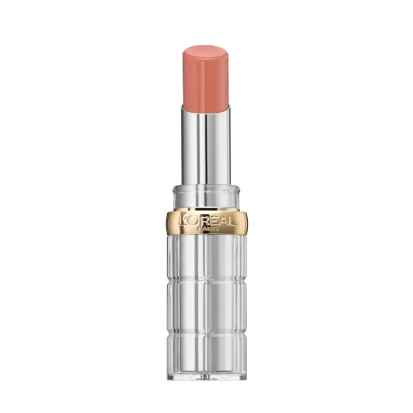 Ruj cu finish stralucitor L’Oréal Paris Glow Paradise 112 Only In Paris