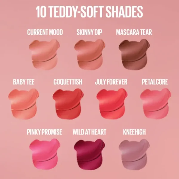Ruj lichid Mat Maybelline Super Stay Teddy Tint 25 Baby Tee 5ml