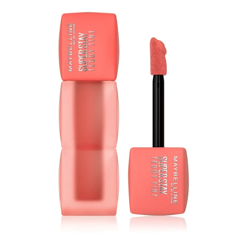 Ruj lichid Mat Maybelline Super Stay Teddy Tint 25 Baby Tee 5ml