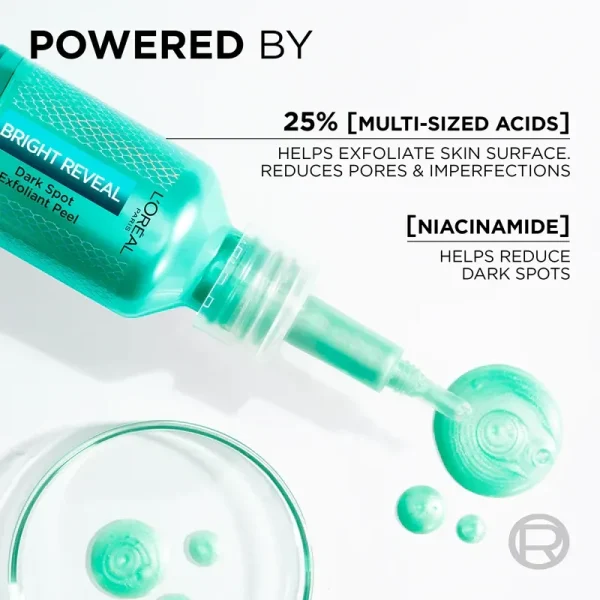 Serum cu Efect Exfoliant Impotriva Petelor L`Oréal Paris Bright Reveal 25ml