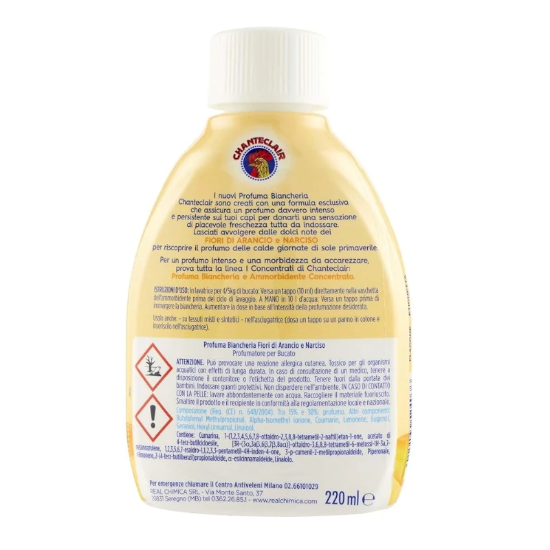 Parfum de rufe Chanteclair cu Flori de Portocal si Narcise 220ml