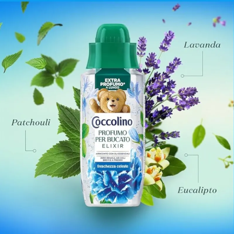 Parfum de rufe Coccolino Freschezza celeste 342ml