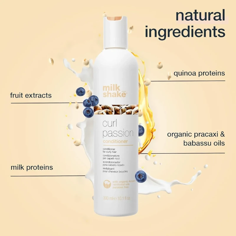 Balsam Milk Shake Curl Passion pentru Par Cret 300ml