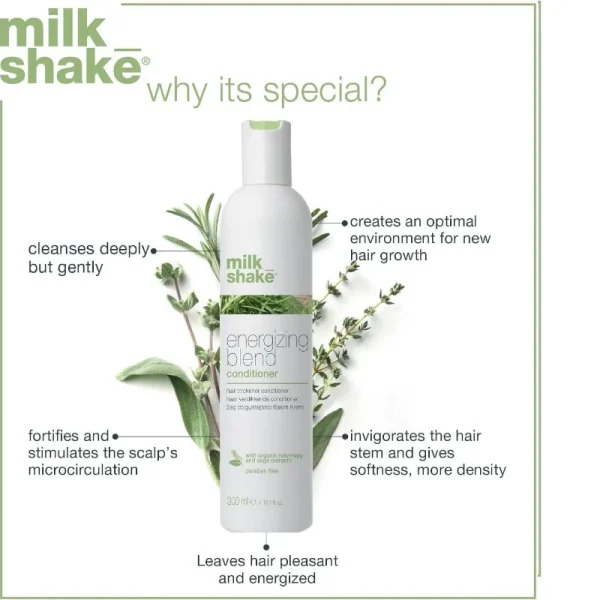 Balsam Milk Shake Energizant fara Sulfati si Parabeni 300ml