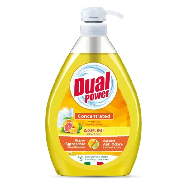 Detergent de vase concentrat Dual Power Citrice 1L