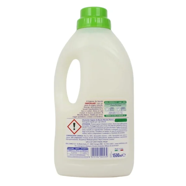 Detergent lichid Chante Clair Cu Mosc Alb 27 spalari 1.5L